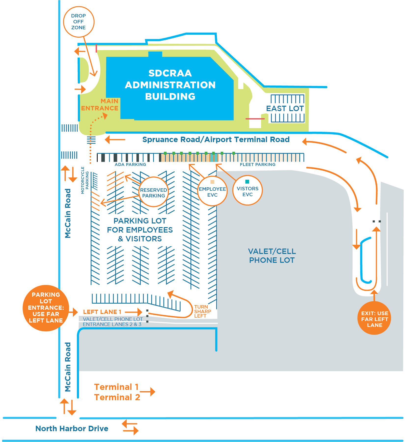 9.10.24_New Admin Building Parking Lot Map_Finished Version